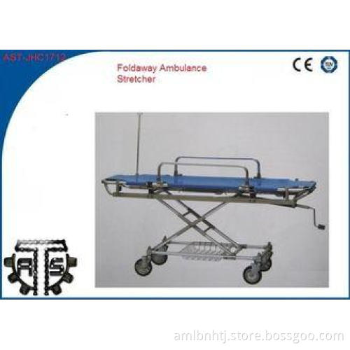 Automatic Loading Outdoor Rescue Stretcher Foldable Ambulan